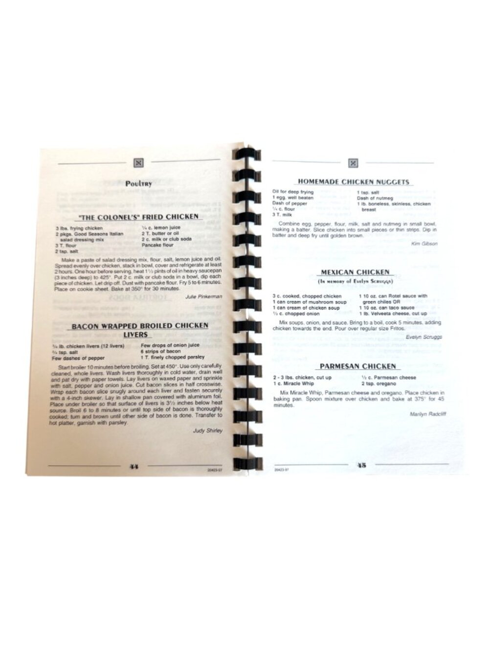 190 Years And Still Cookin Cookbook 1997 Mud River Baptist Church Ona WV Comb - Picture 5 of 10